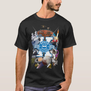 T-shirt Coiffure de collection Space Hipsters® X - Hommes 