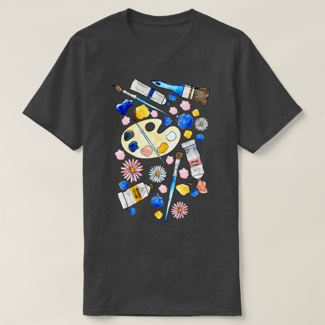 T-shirt Coin artisanal créatif (Design devant)
