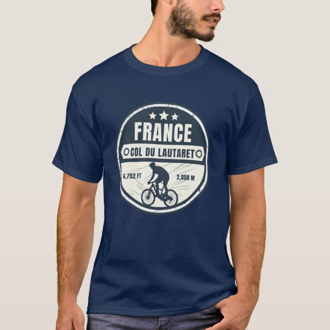 T-shirt Col du Lautaret les Alpes (Devant)