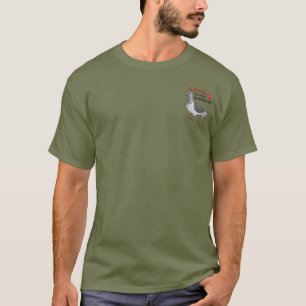 T-shirt col rond avec une colombe "Love for the Un