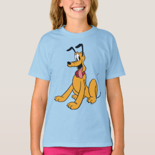 T-shirt Col Rouge Classique de Pluton