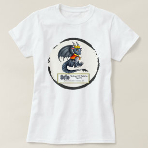 T-shirt Cole Le Dragon Élémentaire Au Carbone