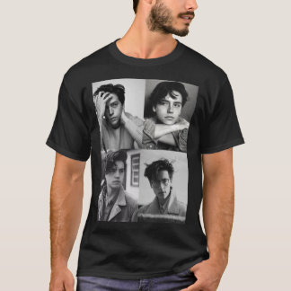 T-shirt Cole Sprouse Collouse B&W