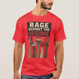 T-SHIRT COLÈRE CONTRE LE RÉGIME