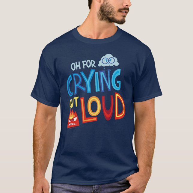 T-shirt Colère Et Tristesse "Oh Pour Pleurer À La Louve" (Devant)