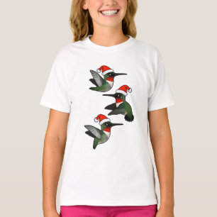 T-shirt Colibri à gorge rubis de Noël