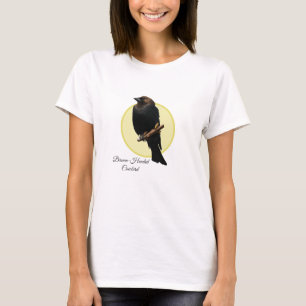 T-shirt Colibri à tête Brown