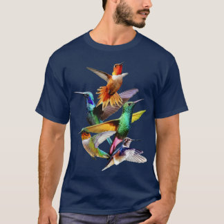 T-shirt Colibri en vol Colibri cadeau I Love Humm