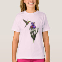 Colibri Et Fleur Iris
