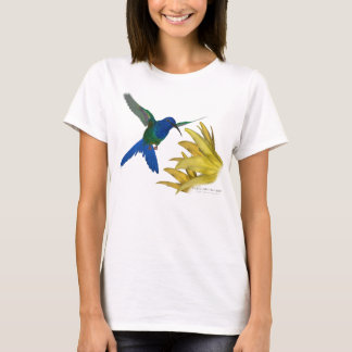 T-shirt colibri Hirondelle-coupé la queue