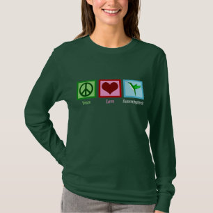 T-shirt Colibri Peace Love