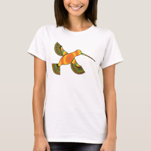 T-shirt Colibri psychédélique de vol
