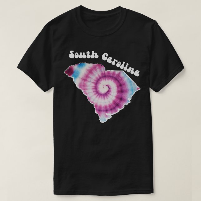 T-shirt Colina sud Tie Dye (Design devant)