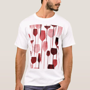 T-shirt Collage art : fête boit motif.