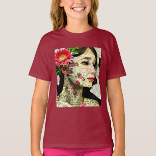 T-shirt Collage artistique de Pretty Woman