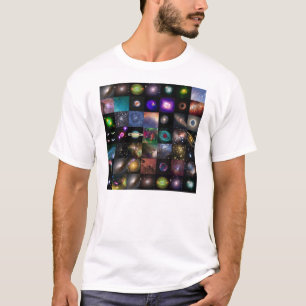 T-shirt Collage de l'espace