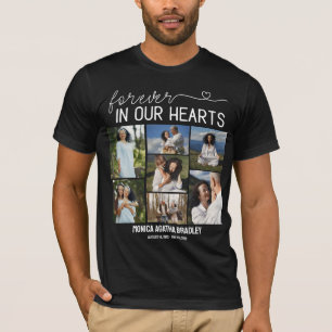 T-shirt Collage de photos commémoratives pour toujours dan