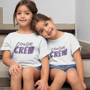 T-shirt Collage de photos Cousin Crew