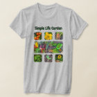 Collage de photos du jardin communautaire