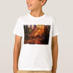 T-shirt Collage en bois de Muir