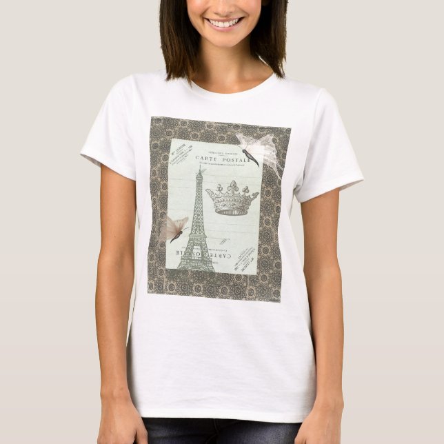 T-shirt Collage parisien (Devant)