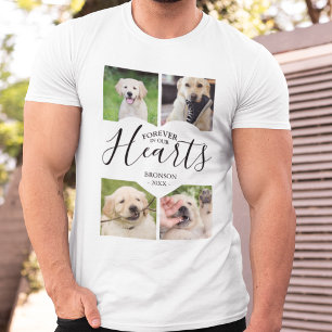 T-shirt Collage photo animaux de compagnie moderne pour to