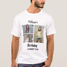 Collage photo d'anniversaire personnalisé 3