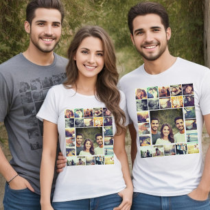 T-shirt Collage photo personnalisé