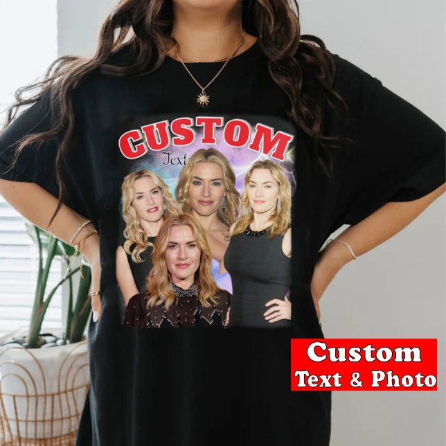 T-shirt ✨ Collage Photo Personnalisé (Créateur téléchargé)