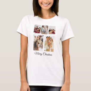 T-shirt Collage photo simple Joyeux Noël