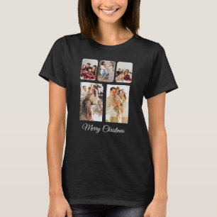 T-shirt Collage photo simple Joyeux Noël