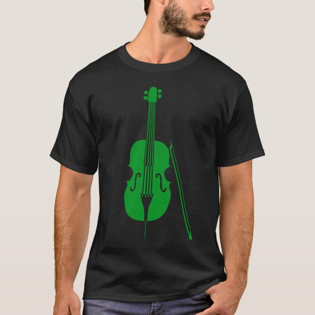 T-shirt Colle - Vert herbe (Devant)