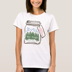 T-shirt Collect Moments Cool Citation Camping
