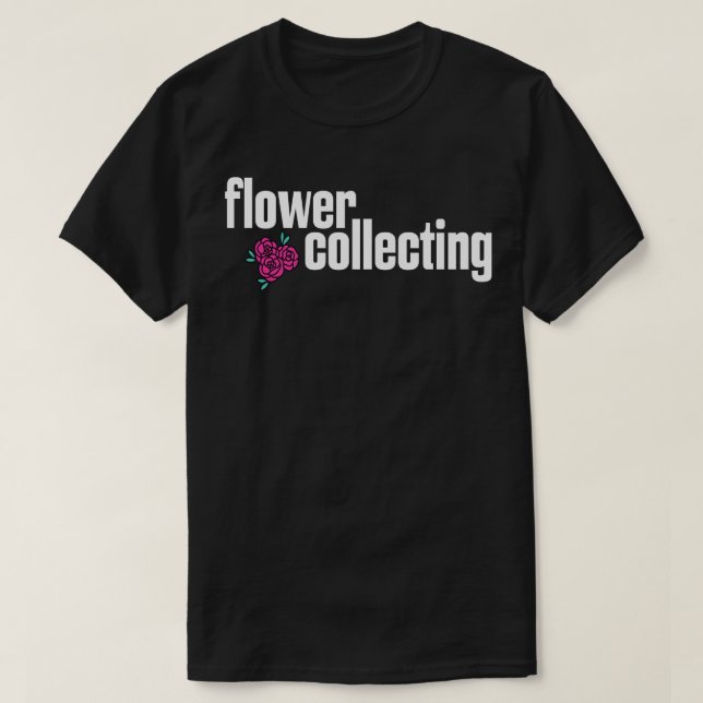 T-shirt Collecte de fleurs 1 (Design devant)