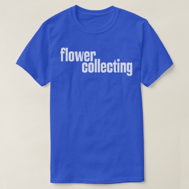 T-shirt Collecte de fleurs 2 (Design devant)