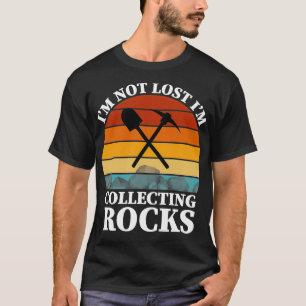 T-shirt Collecte de roches de chasse