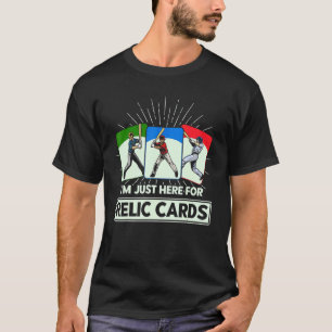 T-shirt Collecteur de carte de sport Carte de baseball Car