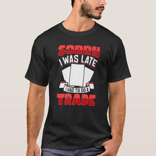 T-shirt Collecteur de cartes de commerce Booster pack 22 (Devant)