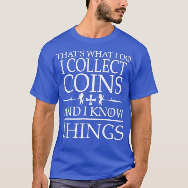 T-shirt Collecteur de pièces (Devant)