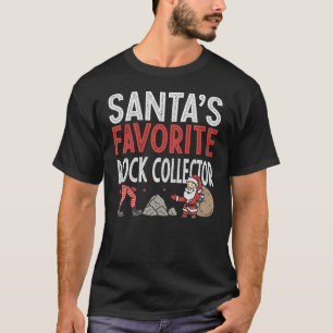 T-shirt Collecteur de rock favori père Noël