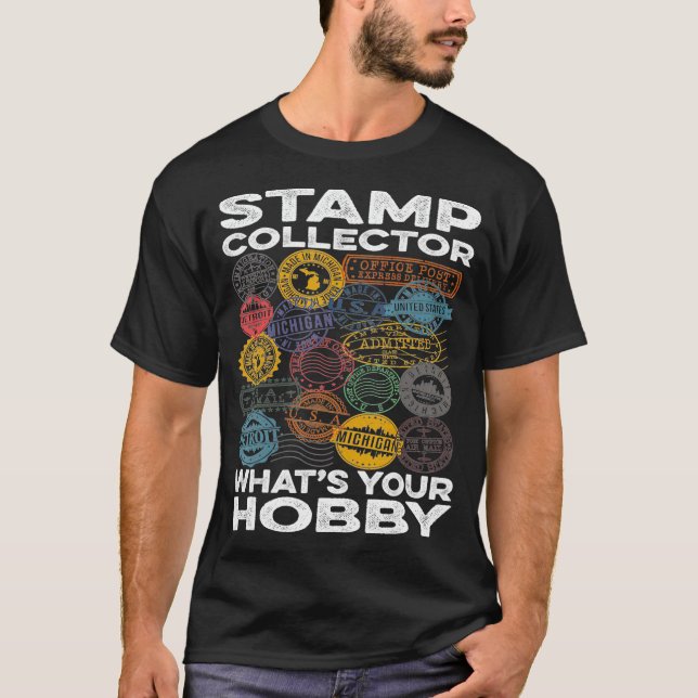 T-shirt Collecteur de timbres de voyage Passport Whats you (Devant)