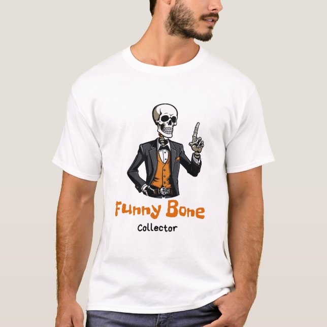 T-shirt Collecteur d'os drôle (Devant)