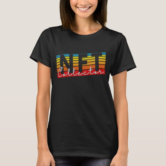 T-SHIRT COLLECTEUR NFT - JETON NON FUNGIBLE (Devant)