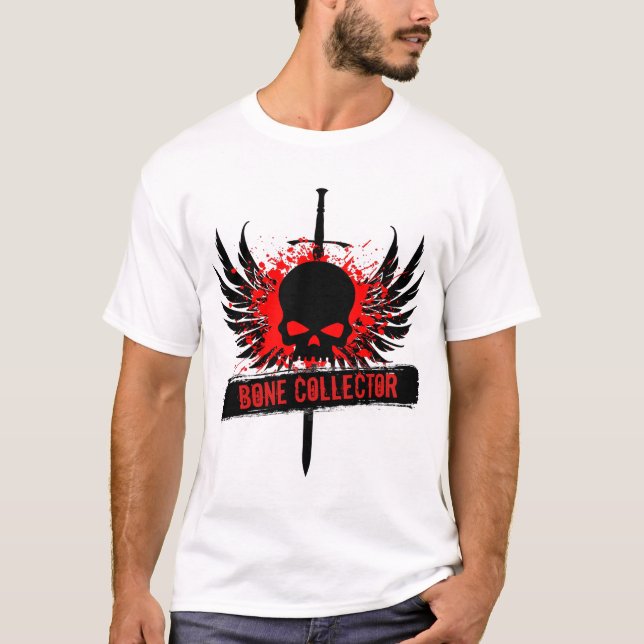 T-shirt Collecteur Os crâne (Devant)