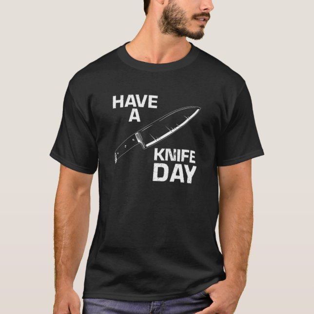 T-shirt Collecteurs De Couteaux Pour Un Couteau De Whisper (Devant)