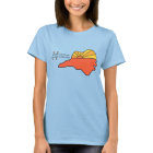 T-shirt collectif de Caroline du Nord Ukulele