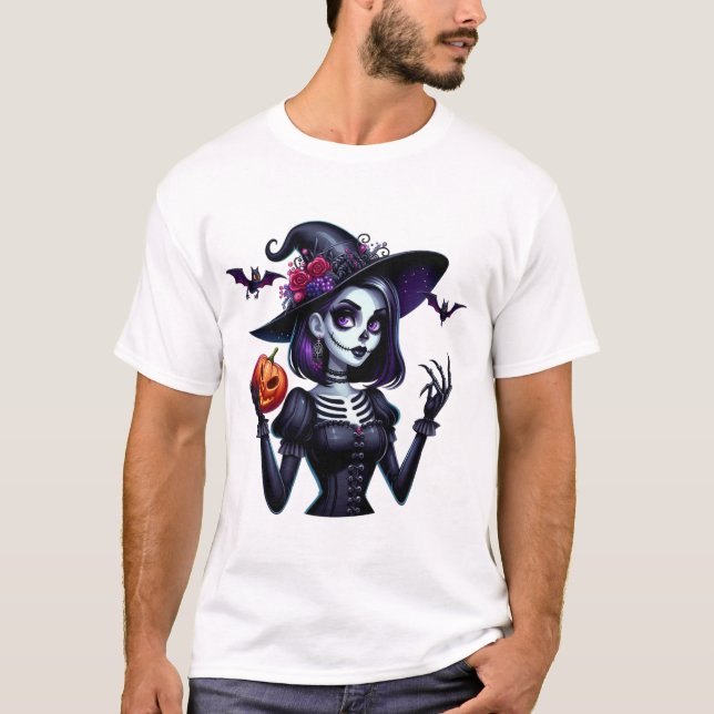T-shirt Collection Beauté mâchée éffrayant (Devant)
