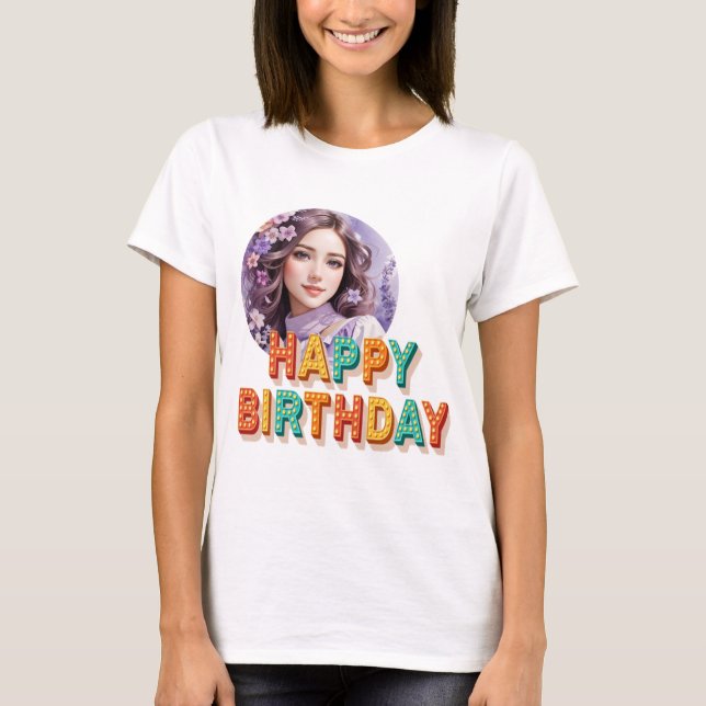 T-shirt "Collection Bliss Anniversaire : Portez Votre Joie (Devant)