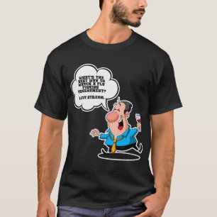 T-shirt Collection de blagues de papa Tournoi de pêche à l