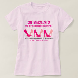 T-shirt Collection de cadeaux de foi - Dames